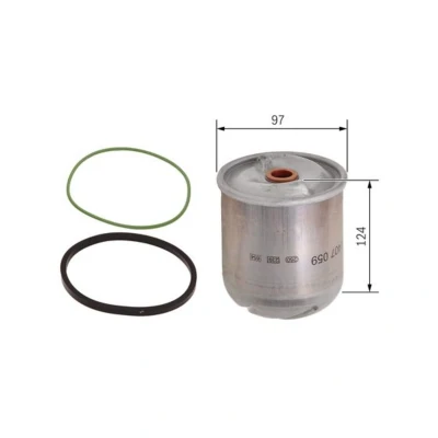 Afbeelding van Bosch Oliefilter F 026 407 059