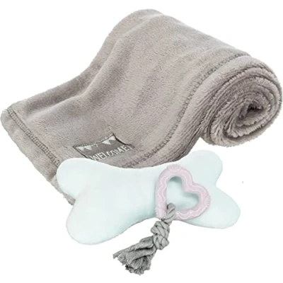 Afbeelding van Trixie Junior Puppy Set Fleece Deken En Speelgoed