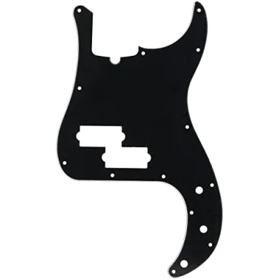Afbeelding van Fender Pickguard standaard P bas zwart 3 Ply voor basgitaar