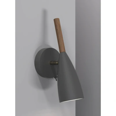 Afbeelding van Nordlux Pure 78271011 Wandlamp GU10 8 W Halogeen, LED Grijs
