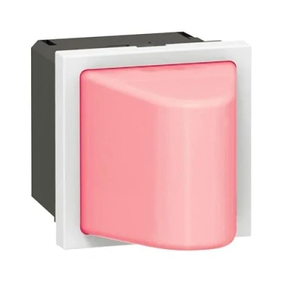 Afbeelding van Legrand 078570 Mozaïek patrijspoort, 2 modules, 230 V, 0,2 W of 1 W, rood