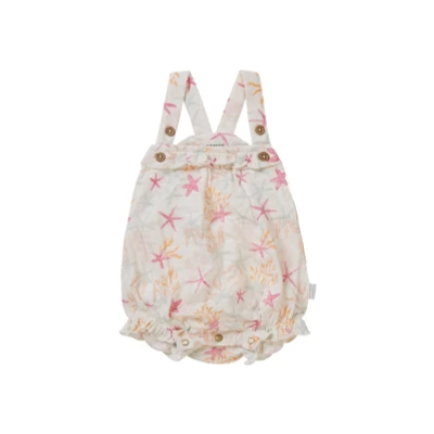 Afbeelding van Noppies Strampler Celle Jumpsuit voor kinderen, Maat: 50, Whisper white