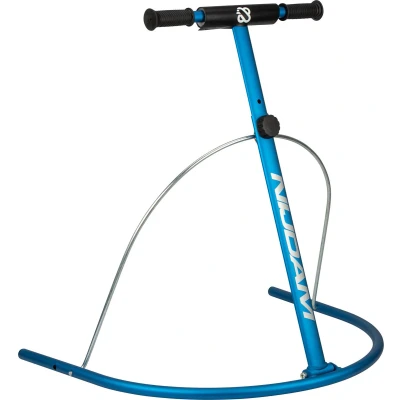 Afbeelding van Nijdam Frosty Glider Schaatshulp Opvouwbaar Aluminium Blauw