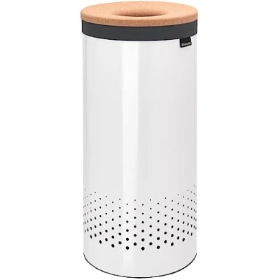Image de Brabantia Panier À Linge Avec Couvercle En Liège 35 L