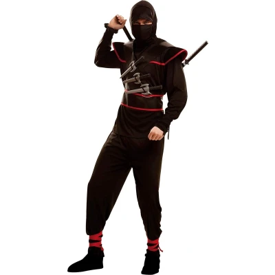 Afbeelding van Kostuums voor Volwassenen My Other Me Ninja Moordenaar (5 Onderdelen) Maat S