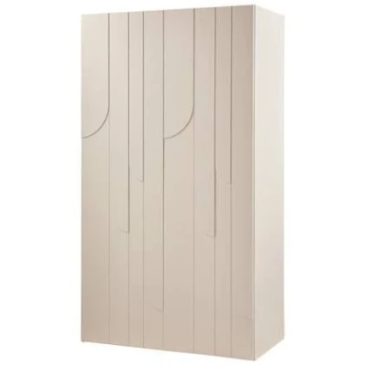 Afbeelding van WOOOD 2 deurs opbergkast Rain Grenen (fsc) Dust 200x110x57 cm