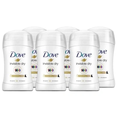 Afbeelding van 6x Dove Deodorant Stick Invisible Dry 40 ml
