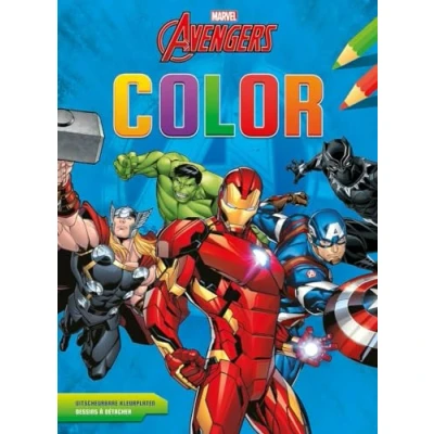 Afbeelding van Marvel Avengers Color kleurblok / bloc de coloriage