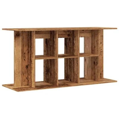 Afbeelding van vidaXL Aquariumstandaard 120x40x60 cm bewerkt hout oud houtkleurig