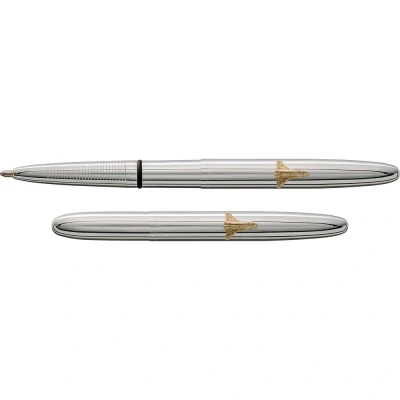 Afbeelding van Fisher Space Pen Chrome Bullet with Shuttle Emblem