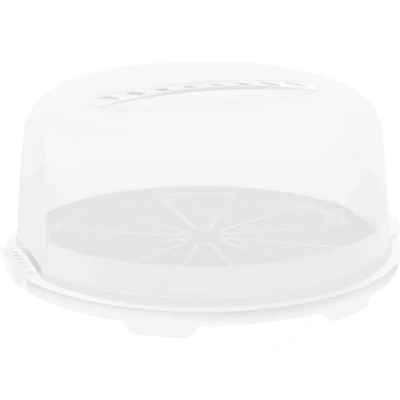 Afbeelding van Rotho Cake Bell FRESH hoog wit