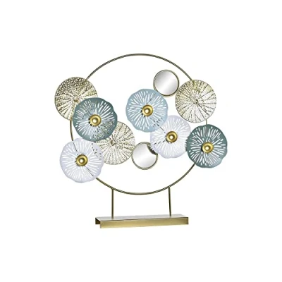 Afbeelding van Decoratieve figuren DKD Home Decor Spiegel Gouden Metaal (44 x 8 46 cm)