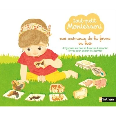 Image de Tout petit Montessori Mes animaux de la ferme en bois