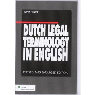 Afbeelding van Dutch Legal Terminology in English