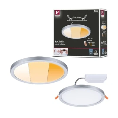 Afbeelding van Paulmann 92991 Areo VariFit LED inbouwpaneel 15 W Chroom (mat)