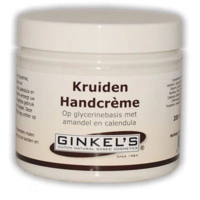 Afbeelding van Ginkel&#039;s Handcreme Kruiden 200ML