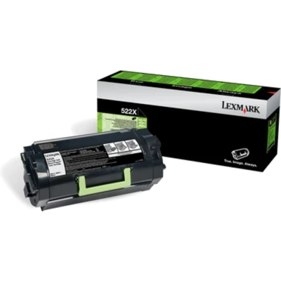 Afbeelding van Lexmark 52D2X00 (522X) Toner Zwart Extra hoge capaciteit