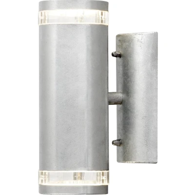Afbeelding van Buitenwandlamp Modena 2 lamps grijs