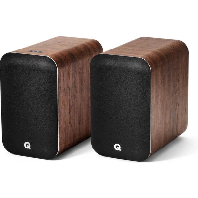 Afbeelding van Q acoustics M20 HD actieve speaker Walnoot (per paar)