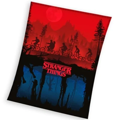 Afbeelding van Stranger Things Fleece deken, Upside Down 150 x 200 cm Polyester
