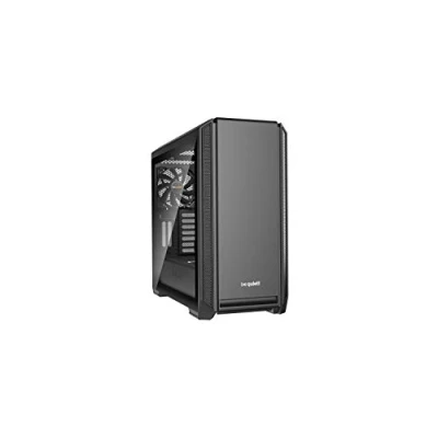 Image de be quiet! Silent Base 601 Window Tour ATX étendu panneau latéral fenêtré pas d&#039;alimentation (ATX / PS/2) noir USB/Audio