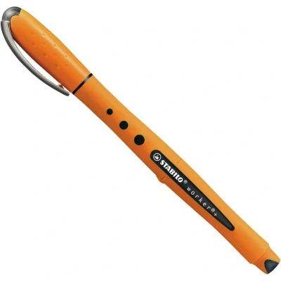 Afbeelding van STABILO Worker Rollerball Fine 0,3 mm Groen per stuk