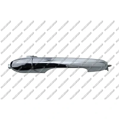 Afbeelding van PRASCO FT0308001 Deurgrepen Buiten, Rechts voor Verchroomd FIAT: 500 Hatchback, ABARTH: / 595 695 Hatchback