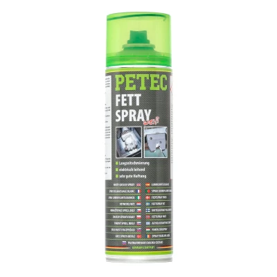 Afbeelding van PETEC 70250 Vetspray spuitbus Siliconvrij Wit 500
