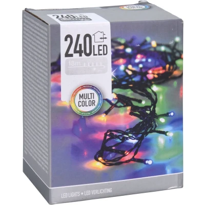 Afbeelding van DecorativeLighting LED verlichting 240 18 meter multicolor
