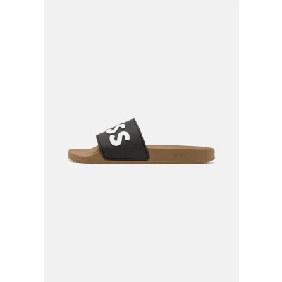 Afbeelding van BOSS KIRK Unisex Muiltjes, Maat: 37, Open beige Kunststof