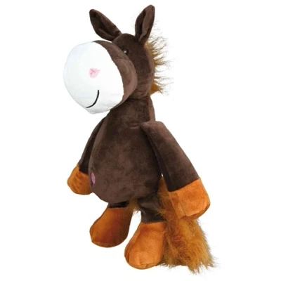 Afbeelding van Trixie Pluche Paard Met Dierengeluid 32 CM