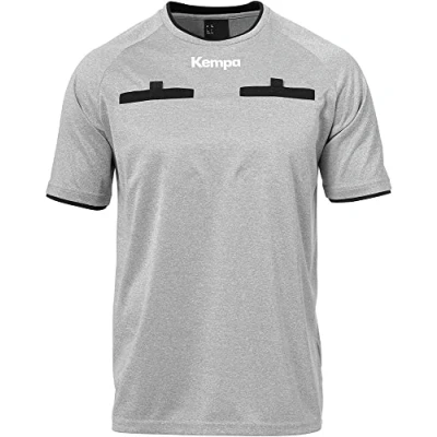 Afbeelding van Kempa Scheidsrechter Shirt Donker Grijs Melange Maat XL