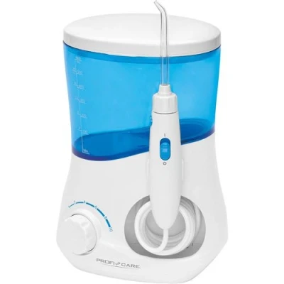 Image de Irrigateur dentaire nettoyage interdentaire 3 buses 10 pression 600 ml, Proficare, MD 3005, 1500 , Blanc/Bleu