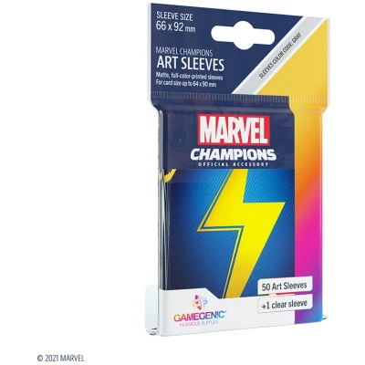 Afbeelding van Gamegenic Marvel Champions Art Sleeves Ms. (50 stuks)