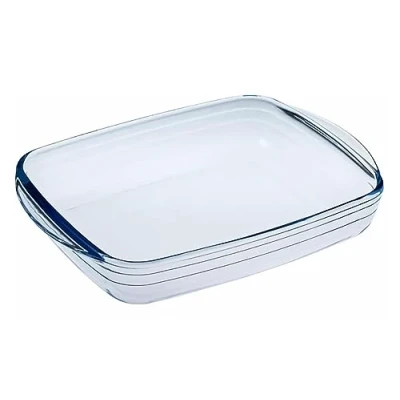 Afbeelding van Oven Mould Ô Cuisine Ocuisine Vidrio Rechthoekig Transparant Glas 23 x 15 5 cm (6 Stuks)