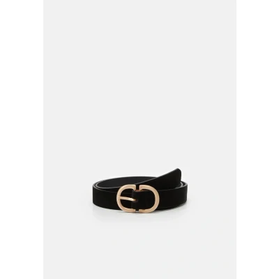 Afbeelding van Pieces Kledingriem Pcjuva Suede Jeans Belt Noos 17102275 Black/w Brushed