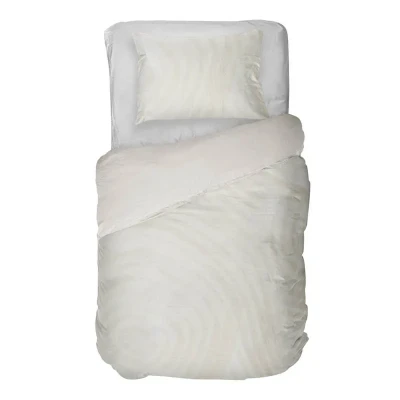 Afbeelding van Kayori Muro Dekbedovertrek Katoensatijn 140/200 220 + 1 sloop (Kleur: Offwhite)