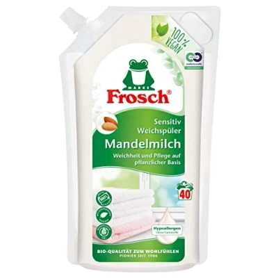 Afbeelding van Frosch Wasverzachter Amandelmelk 40 Wl, 1 l