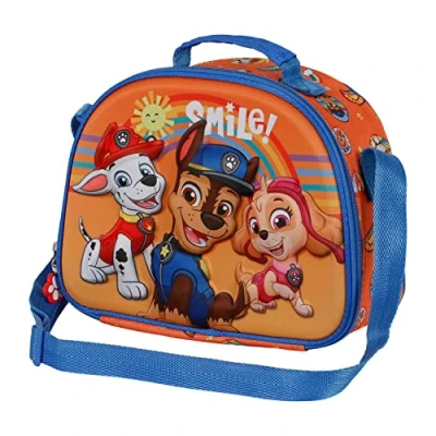 Afbeelding van La Paw Patrol 3D Paweome snacktas, Oranje, broodtrommel, broodtrommel