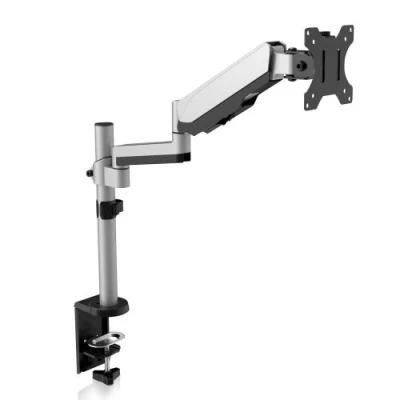 Image de V7 Support de moniteur réglage l&#039;écran tactile Supports d&#039;écrans plats pour bureau (Pince, 8 kg, 43,2 cm (17&quot;), 81,3 (32&quot;), 100 x mm, Argent)
