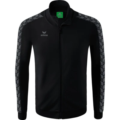 Afbeelding van Erima Essential Team Tracktop jack zwart/slate grey