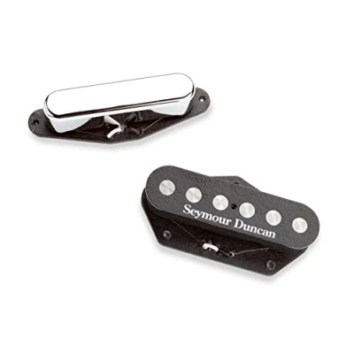 Image de Accessoires Guitares Seymour Duncan Sts 3 Quarter Pound Tele Kit Noir Doubles / Humbuckers