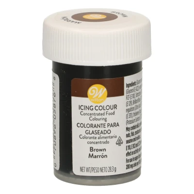 Afbeelding van Wilton Kleurstof Gel Bruin 28g