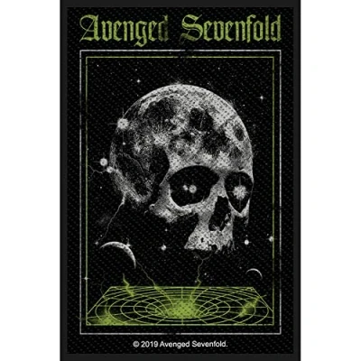 Afbeelding van Avenged Sevenfold Patch Vortex Skull Zwart
