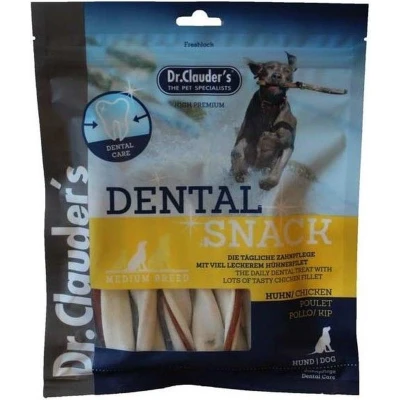 Afbeelding van Dr.Clauder&#039;s Dental Snack Medium Hondensnacks Kip 170 g