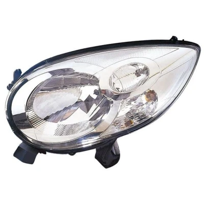 Afbeelding van ABAKUS 552 1123R LD EM Koplampen rechts H4, PY21W, W5W voor rechtsrijdend verkeer Zonder lamphouder, gloeilamp P43t, BAU15s CITROËN: C1 I