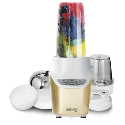 Image de Camry blender personnelles ? puissant nutri doré et blanc, multicolore, taille unique adler camry_cr 4071