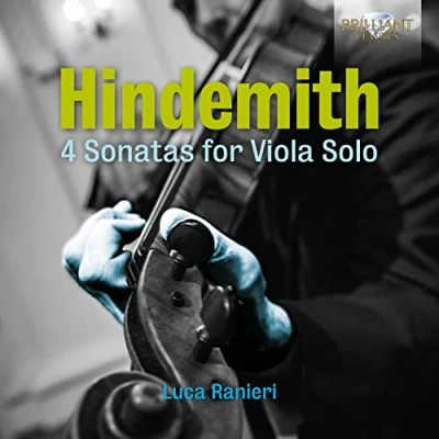 Afbeelding van Luca Ranieri Hindemith: 4 Sonatas For Viola Solo (CD)