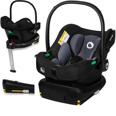 Afbeelding van Lionelo Astrid i Size SET Autostoeltje + Basis voor Autostoel Memory Foam Hoogte instelling van de hoofdsteun 7cm