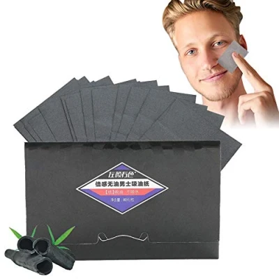 Afbeelding van Olie absorberende stoffen, 80 stuks/verpakking Mannen Blotter Gezicht Absorptie Controle Blotting Face Clean Beauty Paper